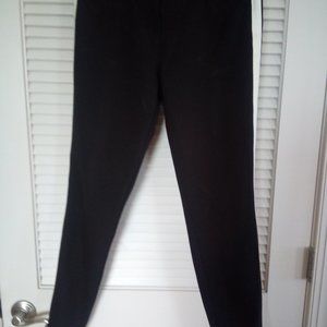 White House Black Market Ponte Knit Black Pants 6